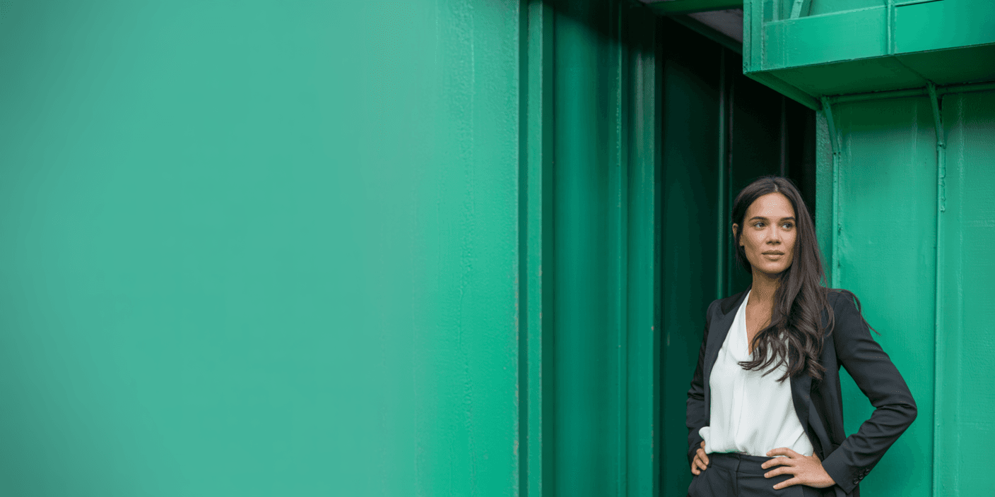 Woman in yellow shirt smiling